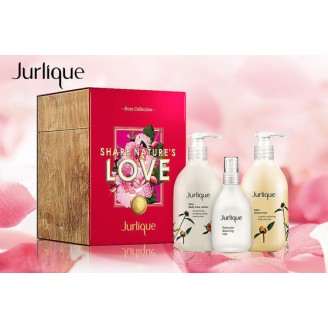 Jurlique礼盒 沐浴露300ml身体乳300ml衡肤卉水100ml
